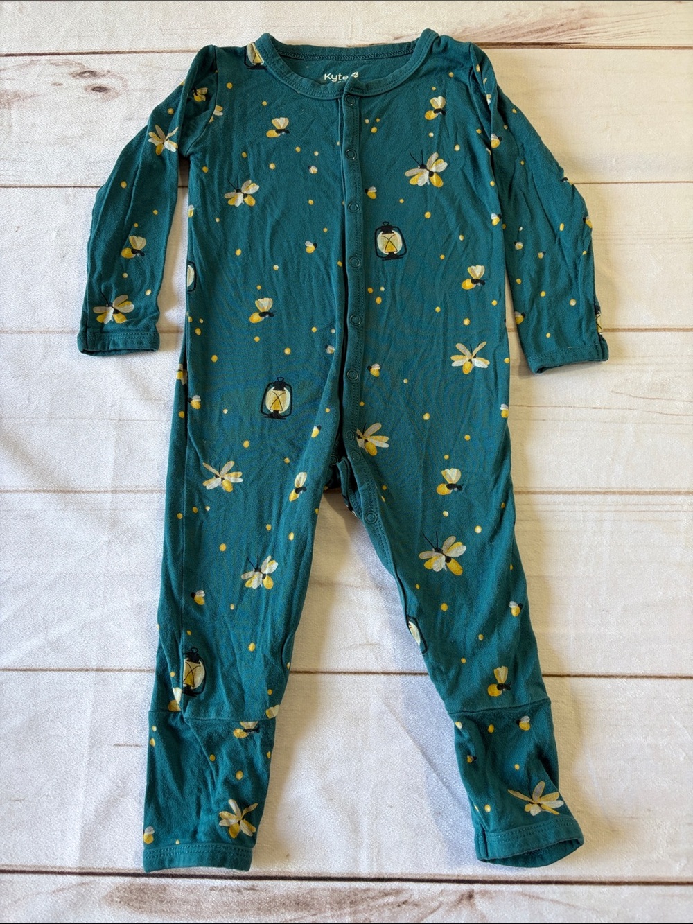 Kyte Baby Teal Firefly Lantern Footie